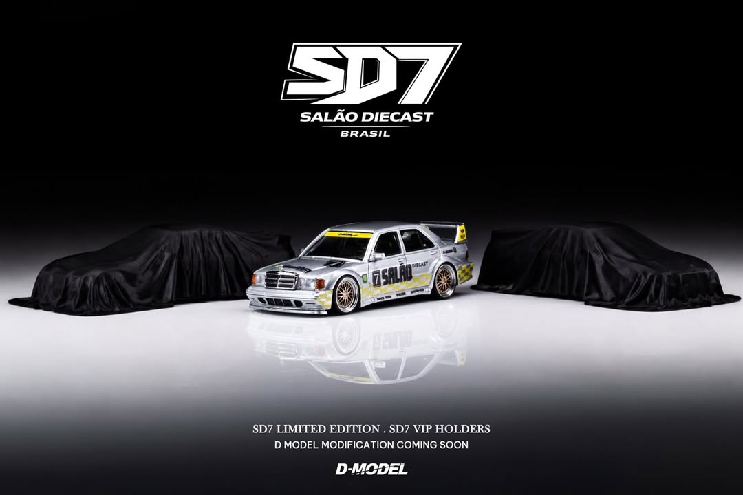 D model - Limited Edition (99 unidades) - M.Benz 190E - Salão Diecast 2026