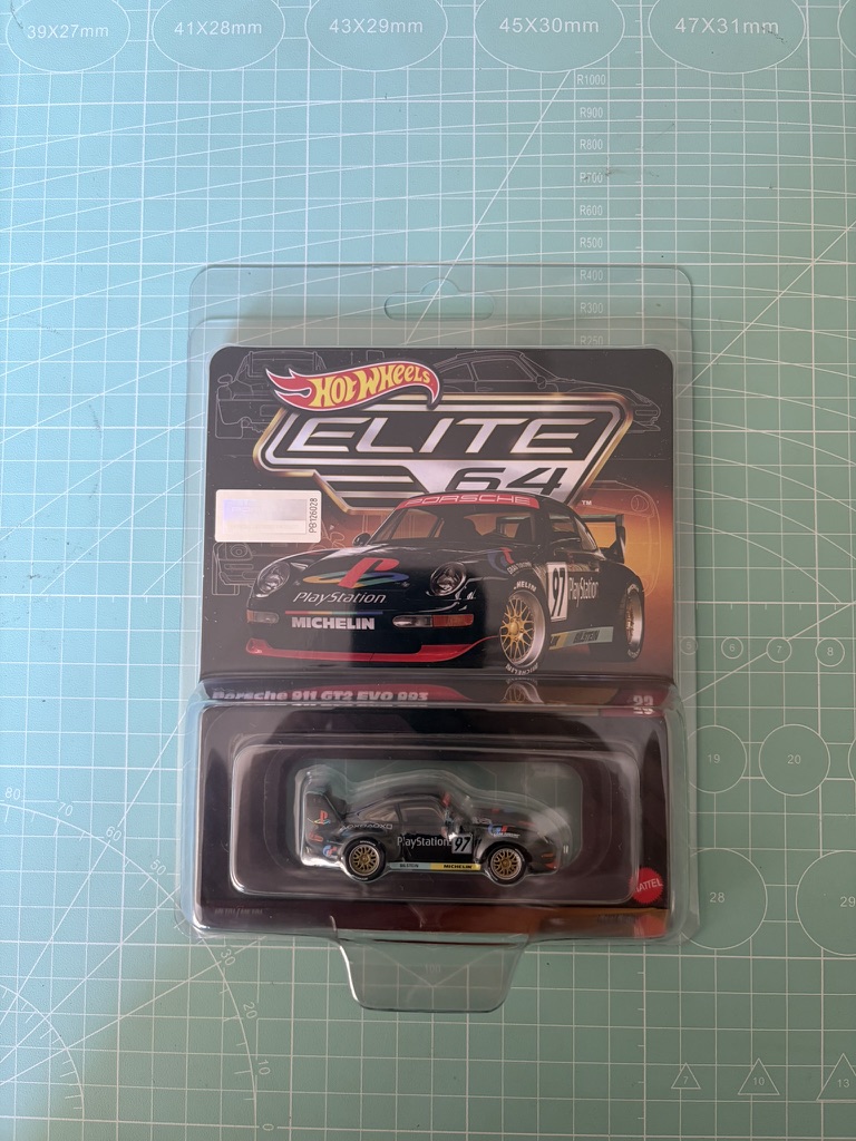 Hot Wheels Elite 64 Porsche 911 GT2 EVO 993 (Playstation)